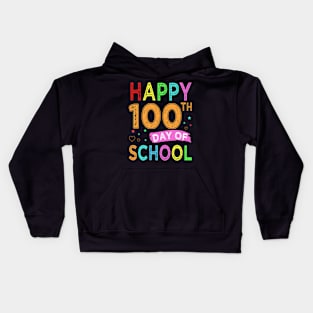 Happy 100 days of school Kids Hoodie